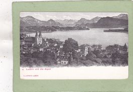 Luzern und die Alpen