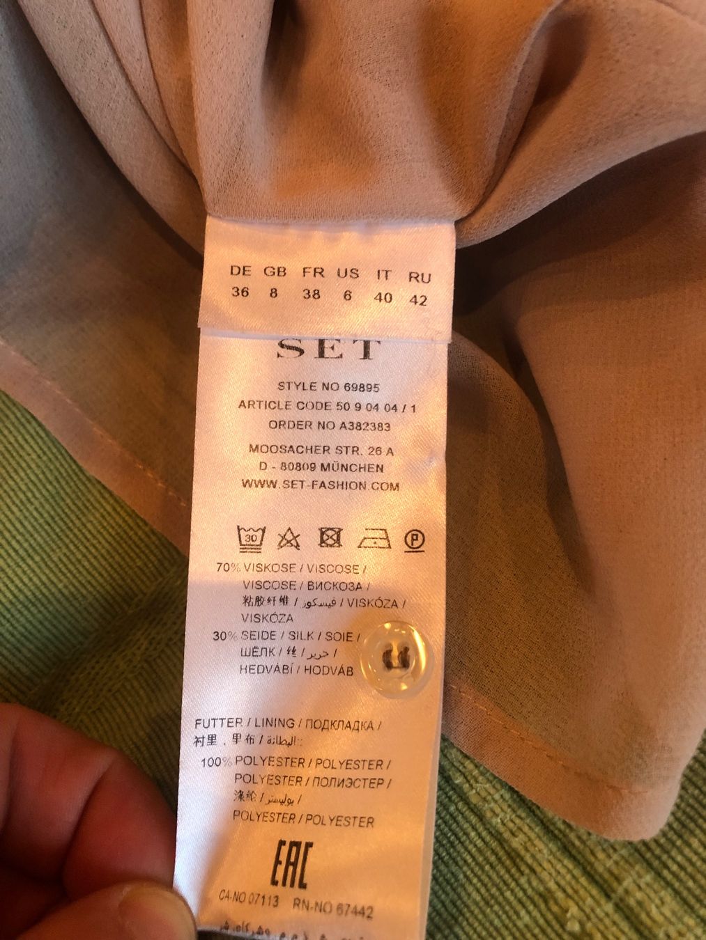 Vestiti: Batik-Kleid Gr 36 von SET – Usato da Heiden venduto da sab_rzm2 5
