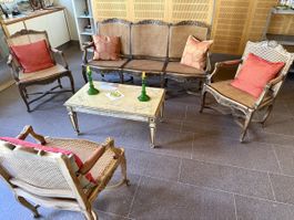 Barocke Sitzgruppe, 5-teilig, Top! Aktion 50%