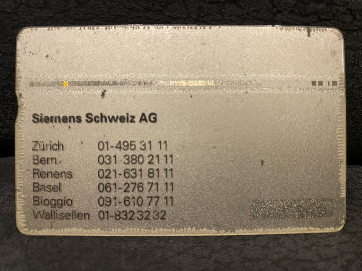 Telefon- & Taxkarten: P-taxcard – Gebraucht aus Lausanne von babacard10 1