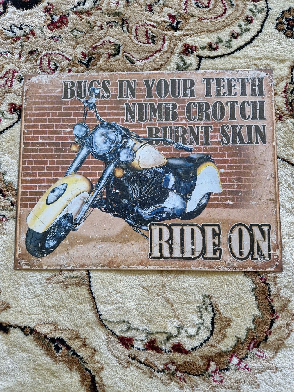 Harley-Davidson Schilder: Harley Blechschild 32x41cm – Gebraucht aus Fahrwangen von Bonsai1972