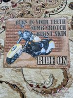 Harley Blechschild 32x41cm