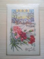 carte de vœux Bonne Année - neuve