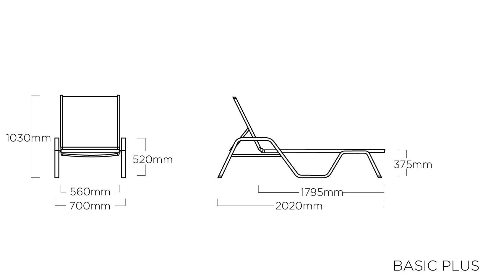 Kettler Chaises longues: Kettler BasicPlus Liege silber/anthrazit Neupreis 450.- CHF – D'occasion à Kreuzlingen par pon_h5g6 3