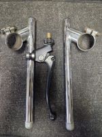 Motorrad Stummellenker Set verchromt gebraucht
