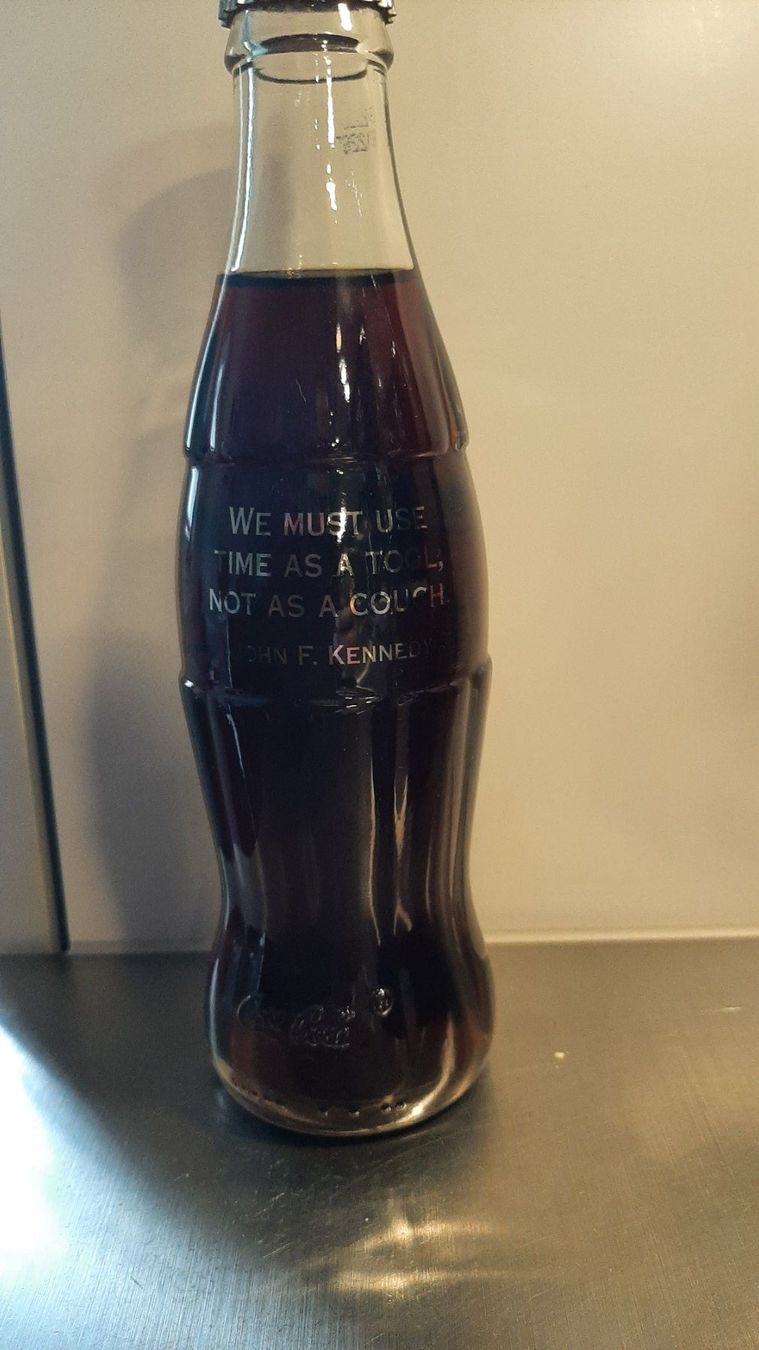 Coca-Cola Bottiglie: Coca Cola Last Edition 1999, John F. Kennedy – Usato da Pfäffikon ZH venduto da Romulus 1