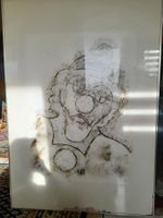 Grosses Bild: Portrait Clown - Signatur: Ho