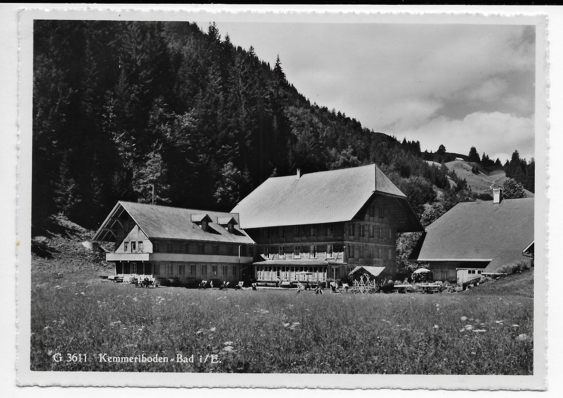 Cartoline postali: Kemmeriboden-Bad Schangau, Feldpost – Usato da Hefenhofen venduto da Richsalz