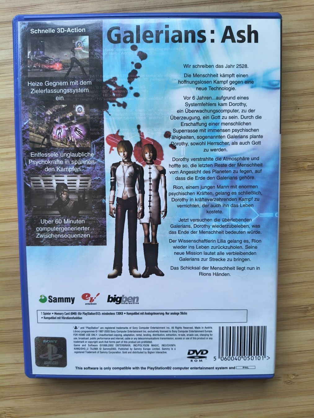 Giochi: Galerians: Ash (PS 2) – Usato da Riedholz venduto da ste_96cd 1