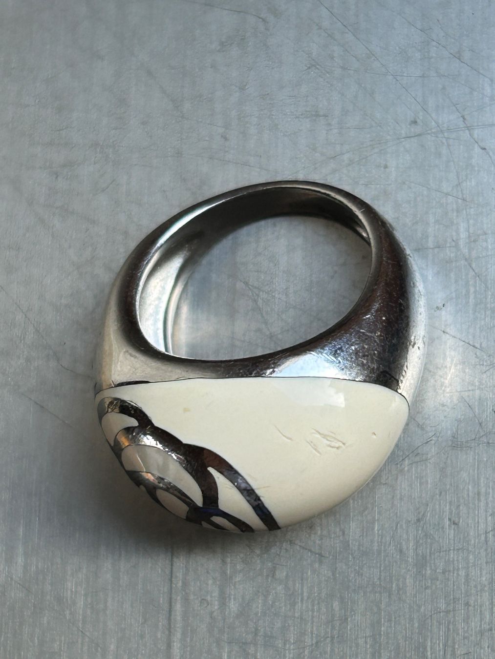 Anelli: Silberring CREME ROSE  (gr.52) – Usato da Basel venduto da bellespirit 8