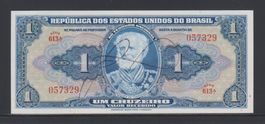 Brasil 1 Cruzeiro (ND 1944) ungefalten