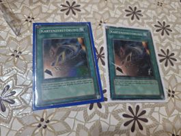Yugioh 2 x Kartenzerstörung