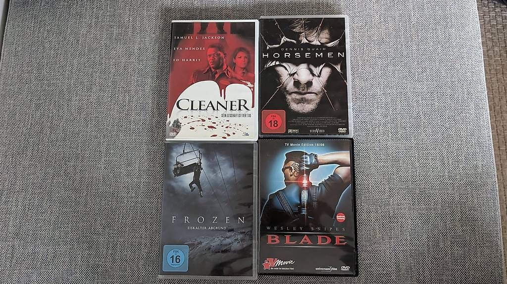 Tutti i DVDs: 9 DVDs / Blade / 187 / usw – Usato da Nussbaumen AG venduto da sziszi89