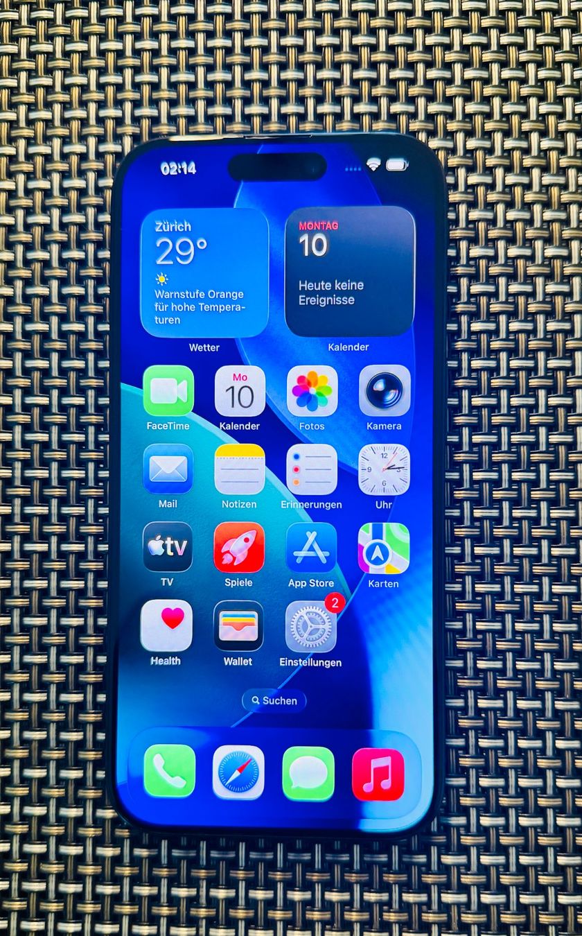 Apple Portables: iPhone 15 Pro,Blue Titanium,128 GB – D'occasion à Muttenz par Pireya