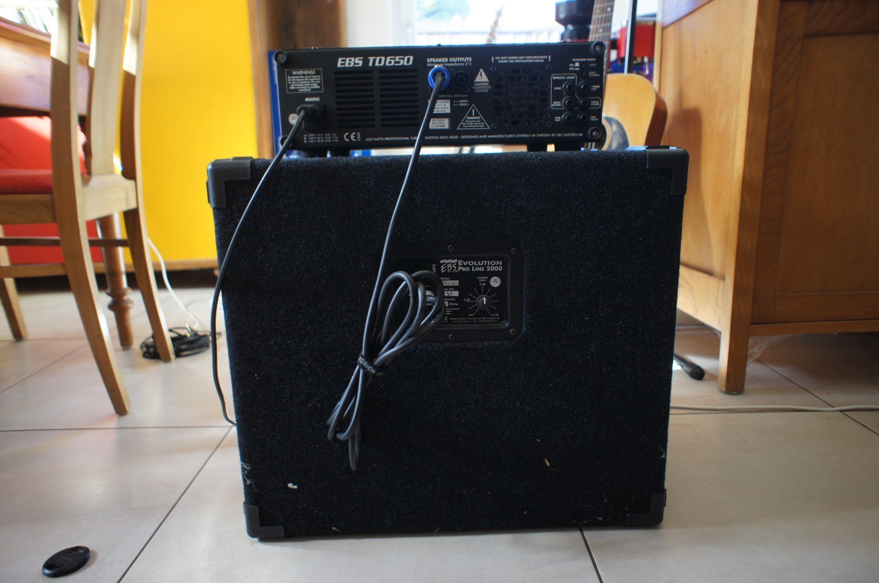 Ebs Amplificatori: Bassanlage, EBS, ET-650 Top & EBS-300 Box – Usato da Pfäffikon ZH venduto da Tomfrichtle 6