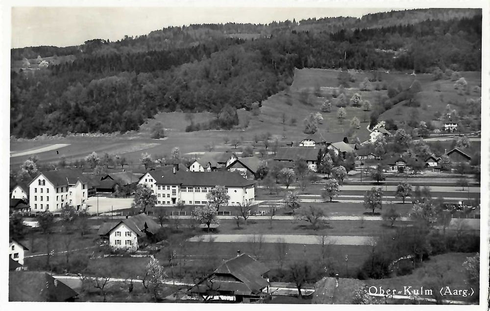 Oberkulm AG Flugaufnahme Teilansicht Nr.8047 , 1950 Kaufen auf Ricardo