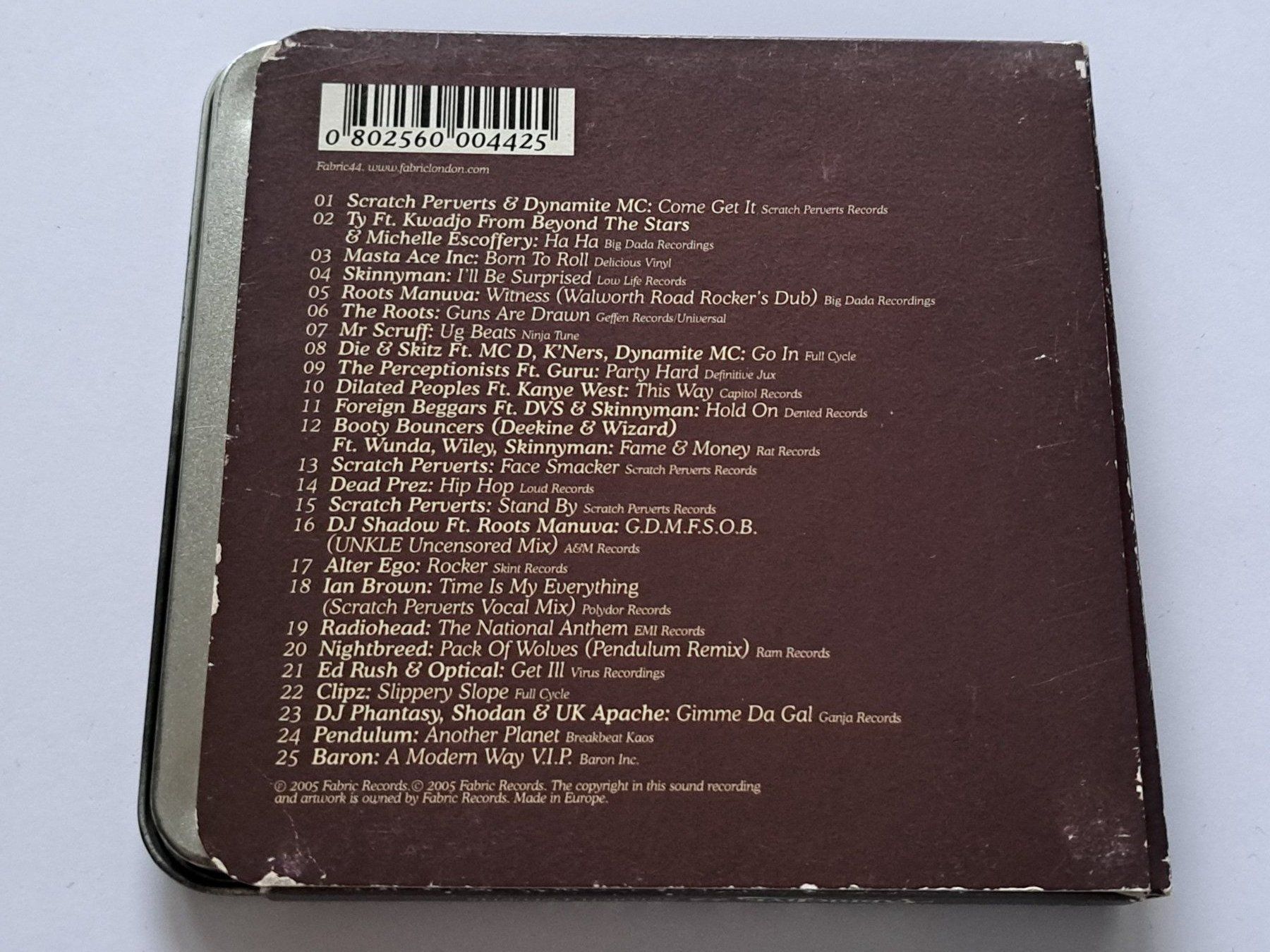 CDs: CD Scratch Perverts – FabricLive. 22 – Gebraucht aus Pully von bro_n52j 2