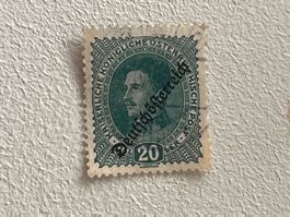 Österreich Briefmarke