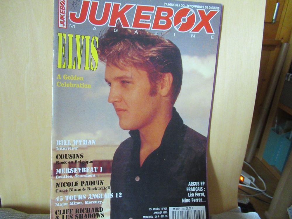 ELVIS PRESLEY - JUKEBOX MAGAZINE - Janvier 1999 (D'occasion) à Grône ...