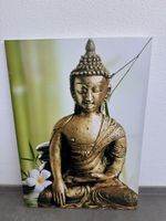 50x70 cm Buddha picture print zen bamboo flower - new