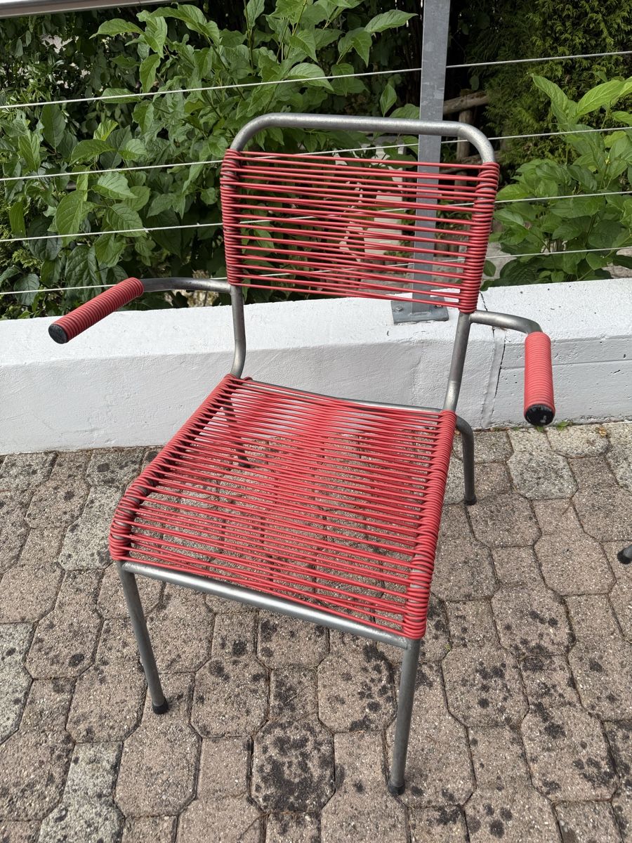 Stühle: Vintage Schaffner Spaghetti Stühle – Gebraucht aus Wittnau von Rewachen 4