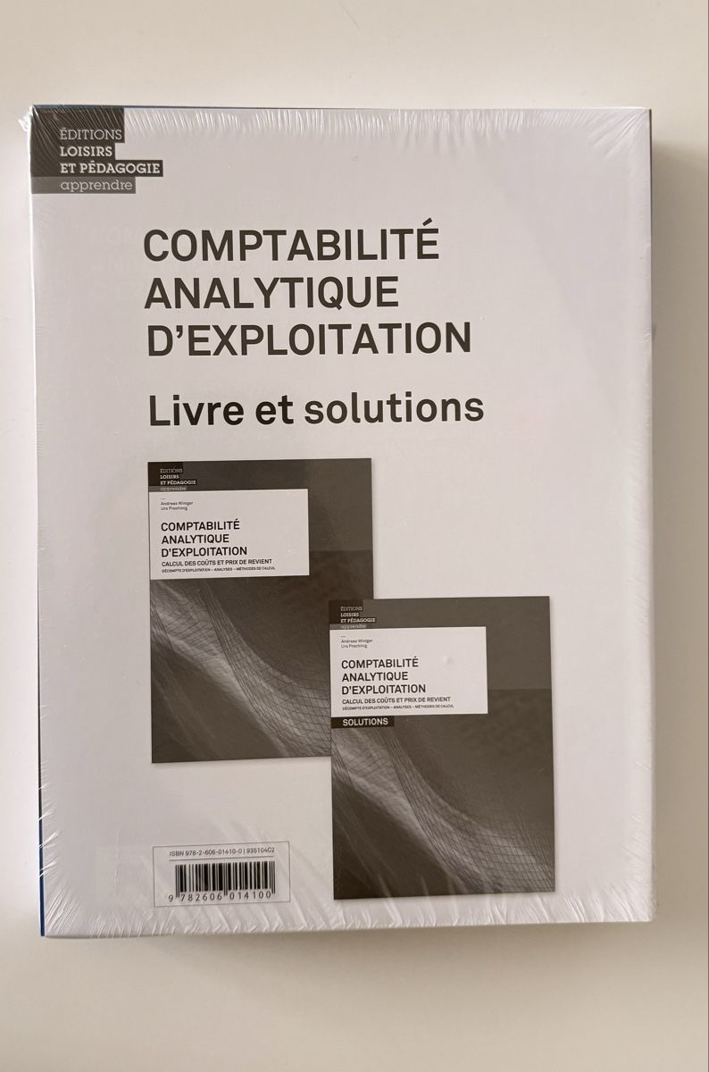 Libri: Comptabilité analytique d'exploitation livre neuf – Nuovo e nell'imballaggio originale da Delemont venduto da ann_ftj8 1