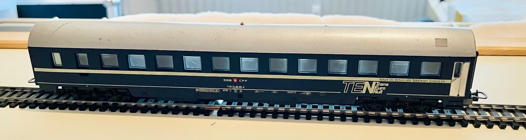 SBB/CFF/FFS Modellini di ferrovie: Personenwagen SBB TEN H0 – Usato da Füllinsdorf venduto da Tomcat33