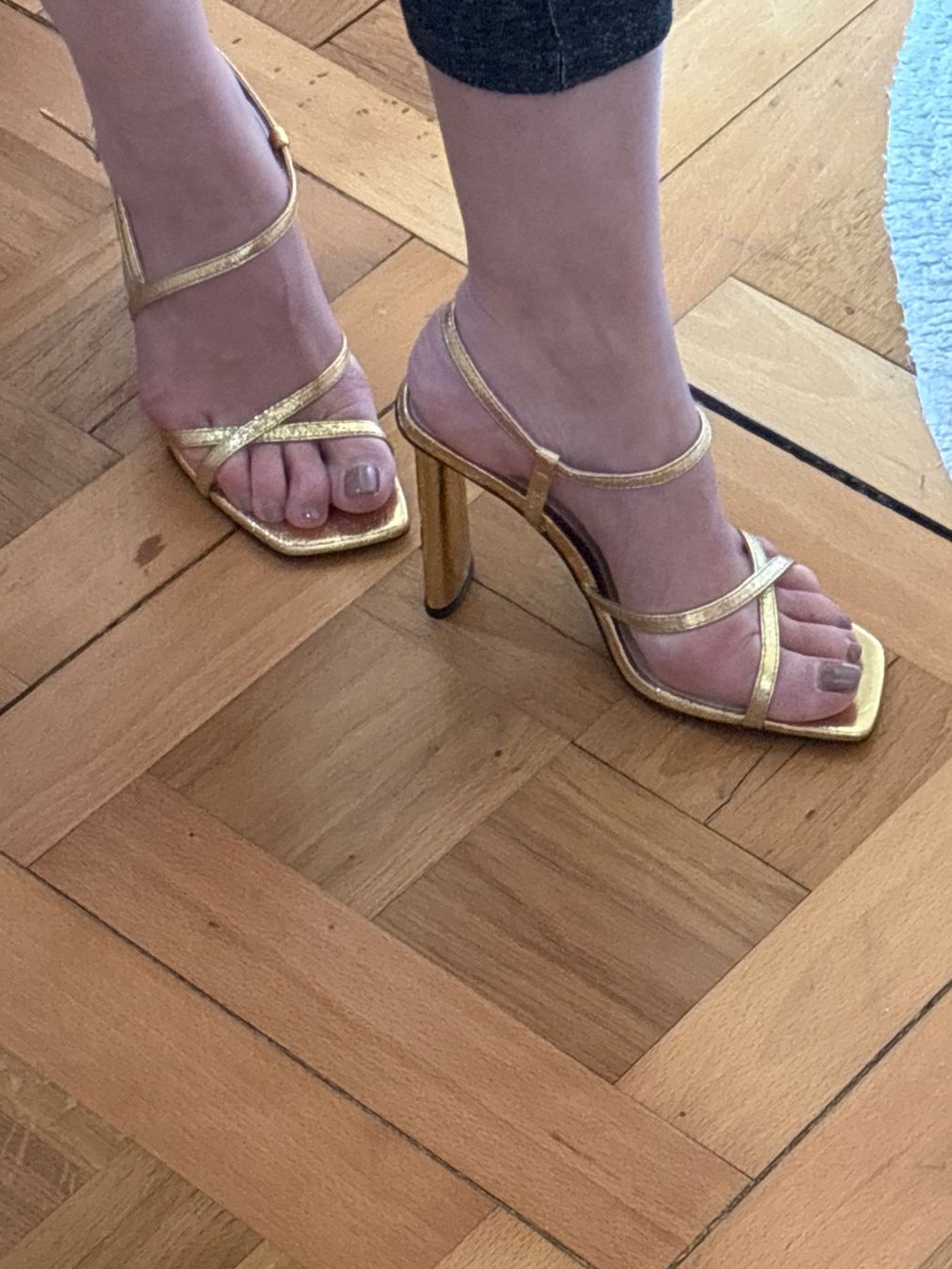 Zara Scarpe da donna: Zara Gold Heels, Size 37 – Usato da Zürich venduto da Rosa21 6