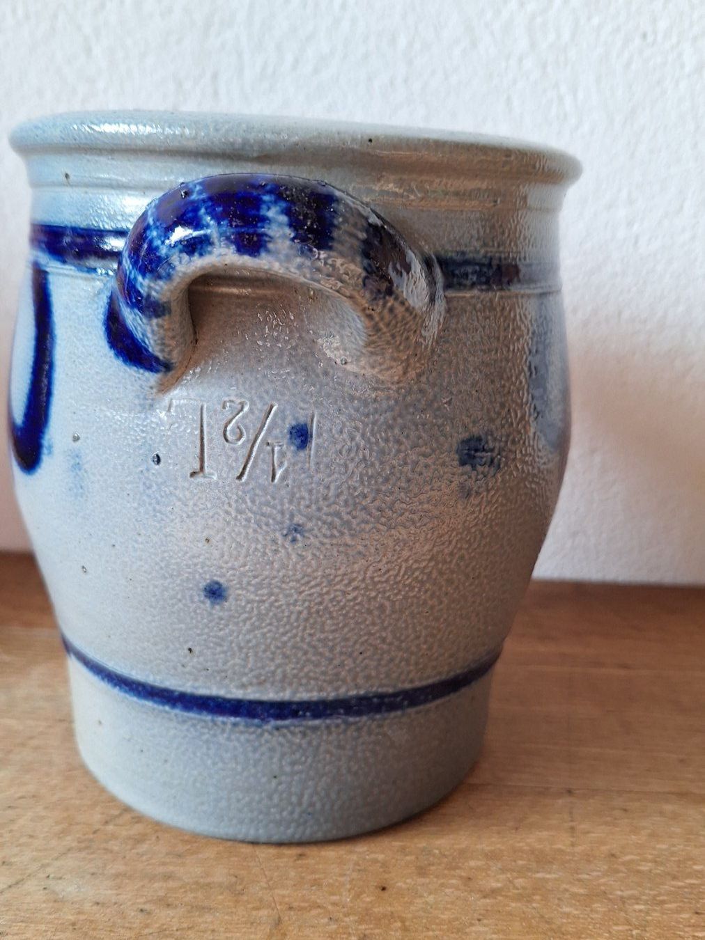 Töpfe: Vintage Steingut  Schmalztopf 0,5Liter – Gebraucht aus Dornach von majo8689 4