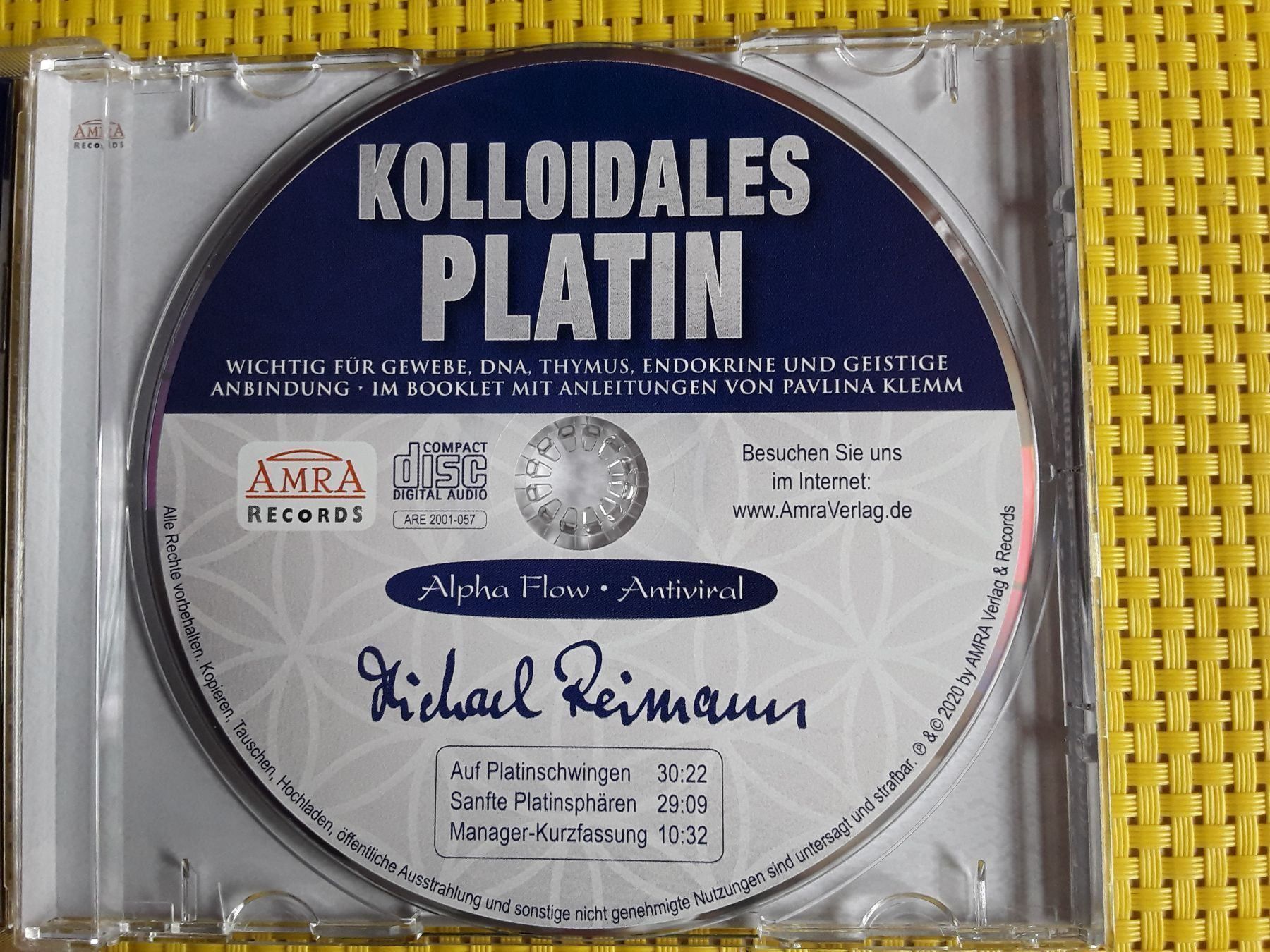CD: CD - Kolloidales Platin – Nuovo e nell'imballaggio originale da Rebstein venduto da Buchsi03 2
