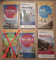 Div. Reiseführer Marco Polo und Merian pro Stk