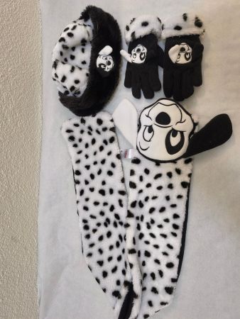 Disney Dalmatiner Set, Gr. 7-12 Jahre, Winter Accessoires