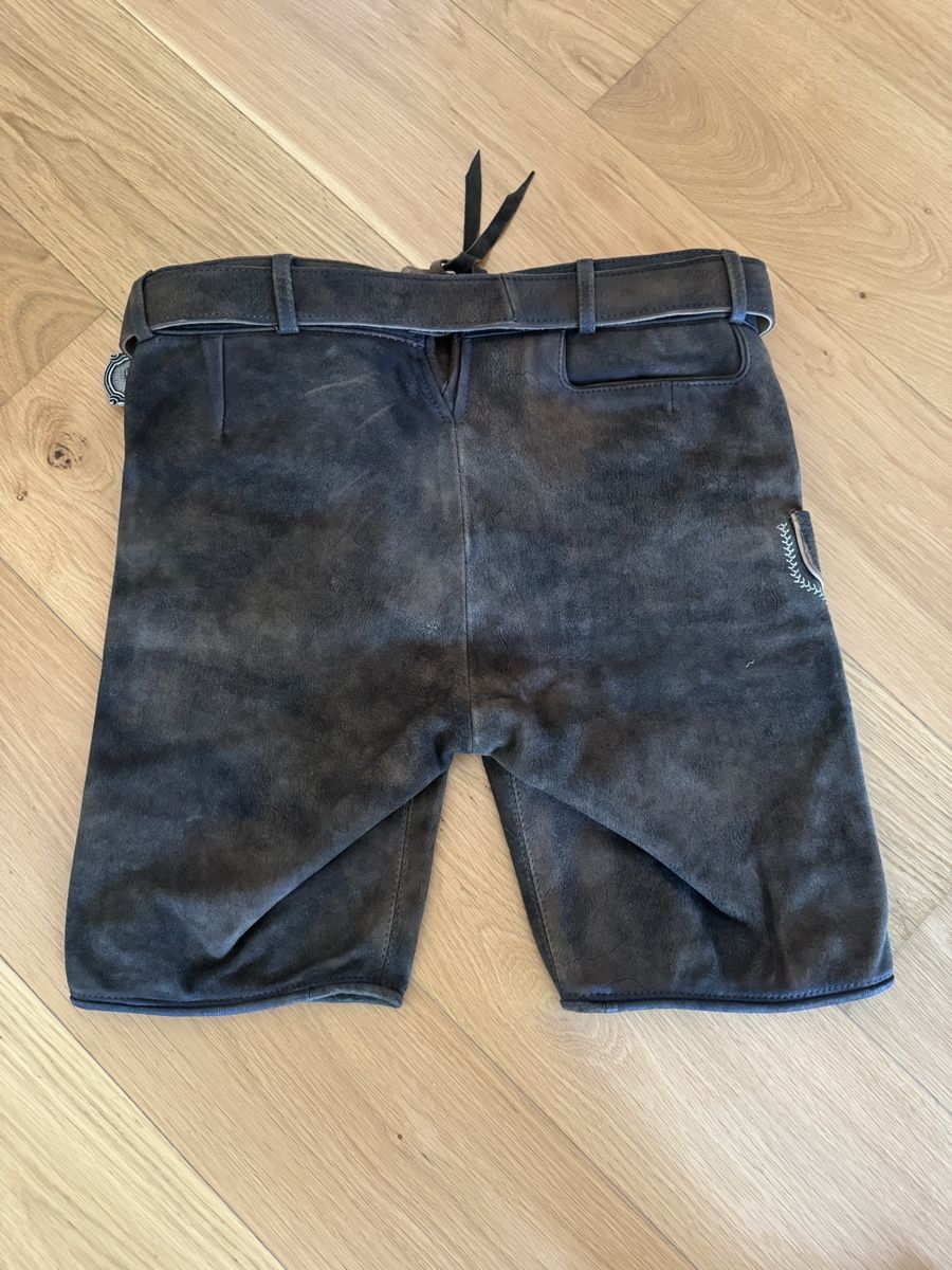 Pantaloni: Lederhose Stockerpoint Classics dunkelbraun Grösse 46 – Nuovo (secondo la descrizione) da Mühlau venduto da Riffraff7 2