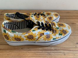 VANS neue Sonnenblumen Schuhe Sneakers Gr. 37