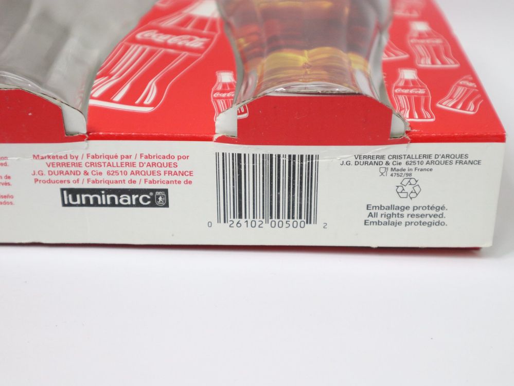 Coca-Cola verzamelglas glazen/ijsberen/retro/vintage/3 x 0,2