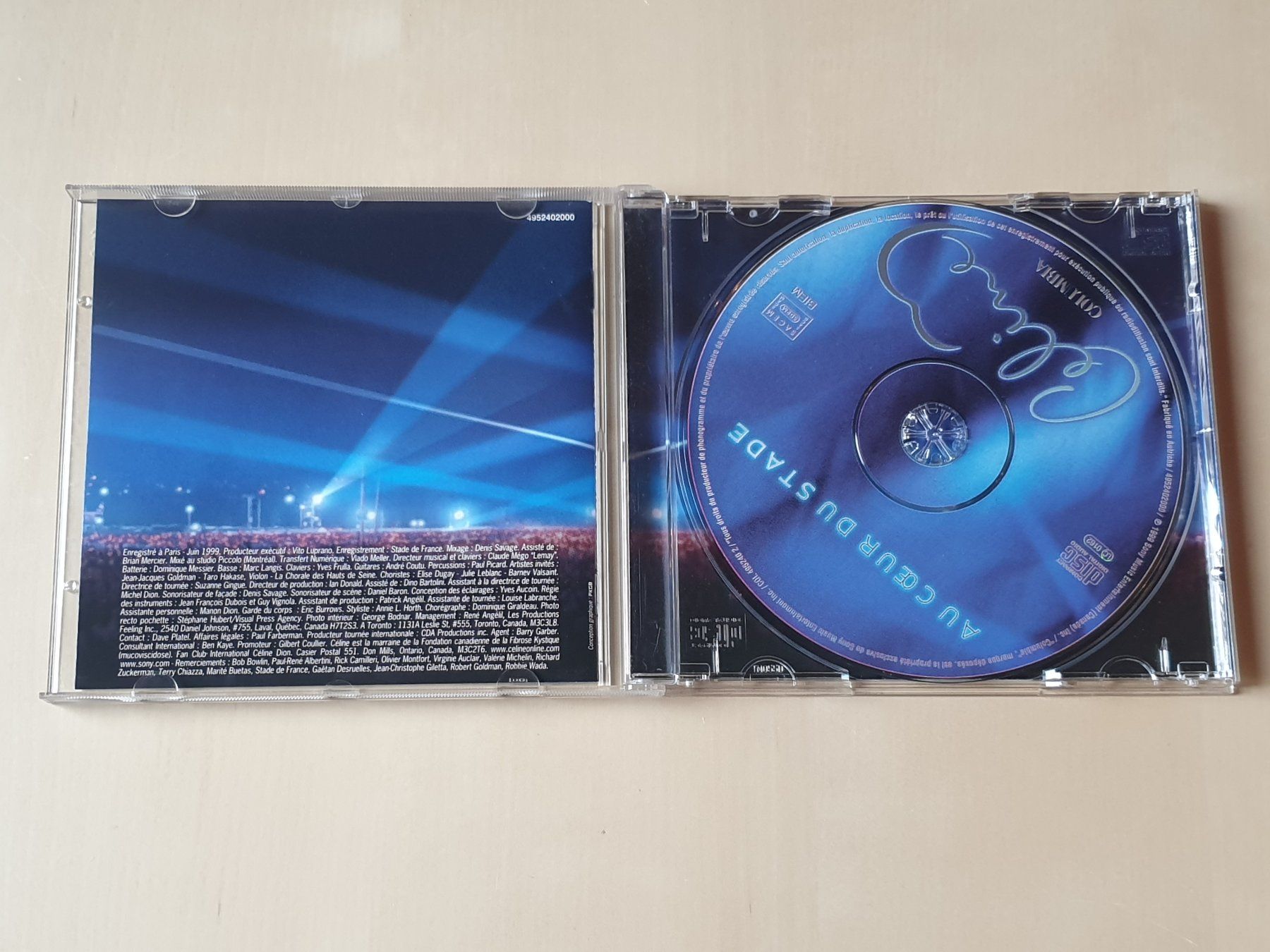 CD: Celine Dion Au Coeur du Stade – Usato da Stansstad venduto da collectorsshop 2