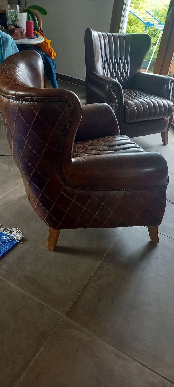 Poltrone: Fauteuils en cuire – Usato da Marly venduto da Ursula37 1
