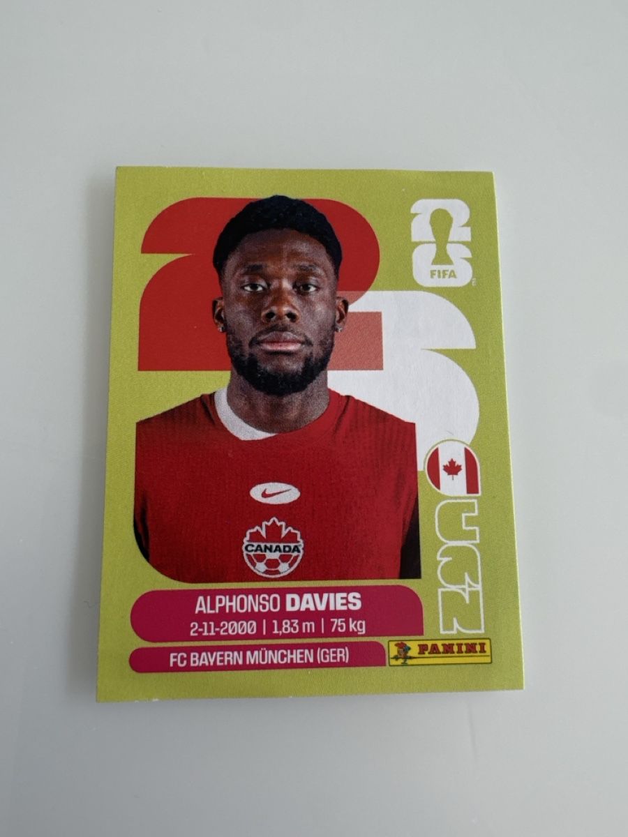 Panini Sammelbilder & Trading cards: Panini 2026 Alphonso Davies CAN3 – Neu (gemäss Beschreibung) aus Bern von akl_sy9s