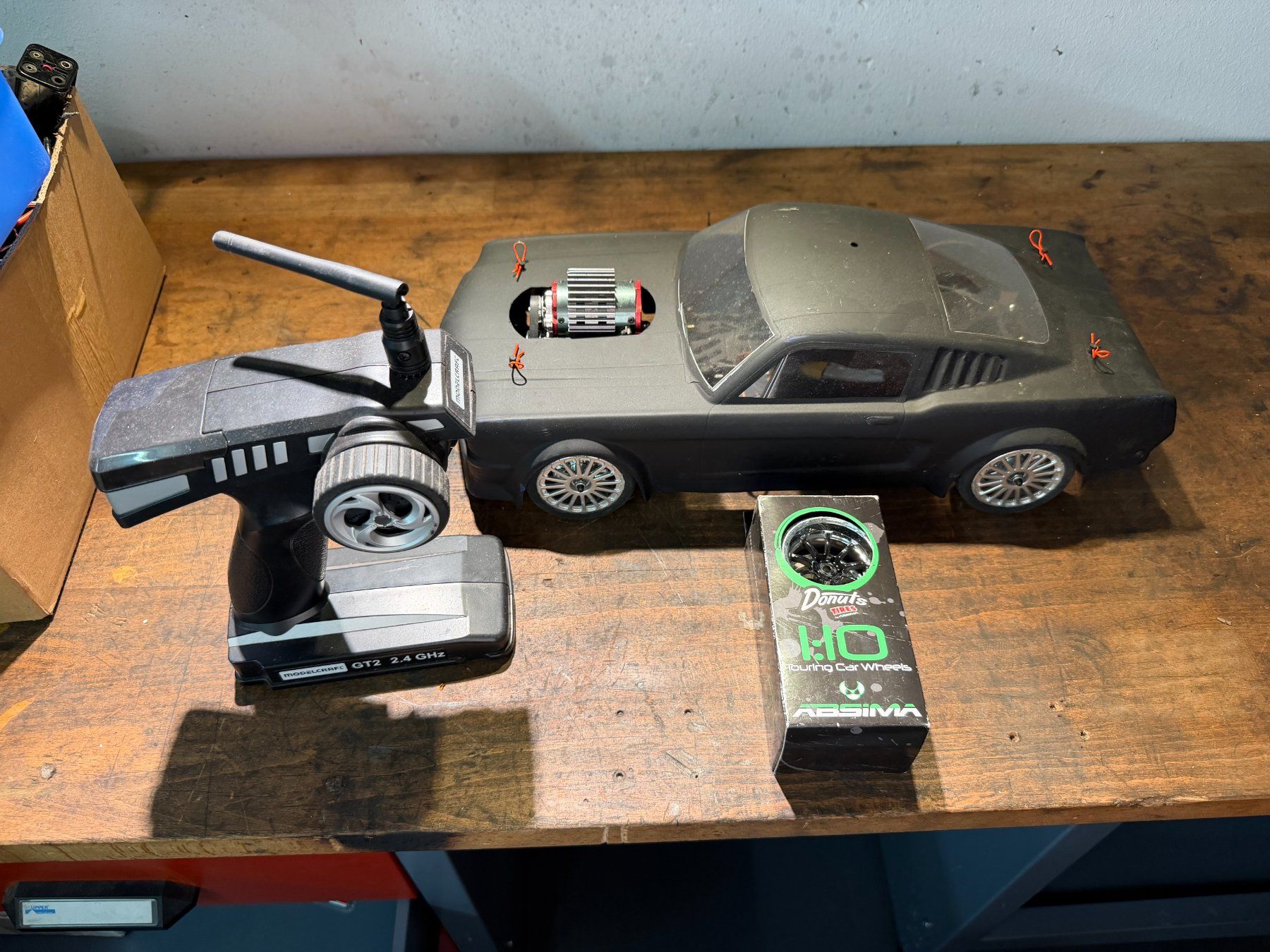 Reely Modellismo RC: Reely 1:10 EP Mustang Hot Rod – Usato da Laax GR venduto da il_8klkd