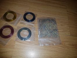Nageldekor Netz und Bänder k37