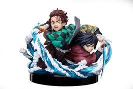 Demon Slayer: Kimetsu no Yaiba PVC Tanjiro & Giyuu 13 cm