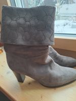 Brunella Wildleder Stiefel Gr.39 mit Lammfell