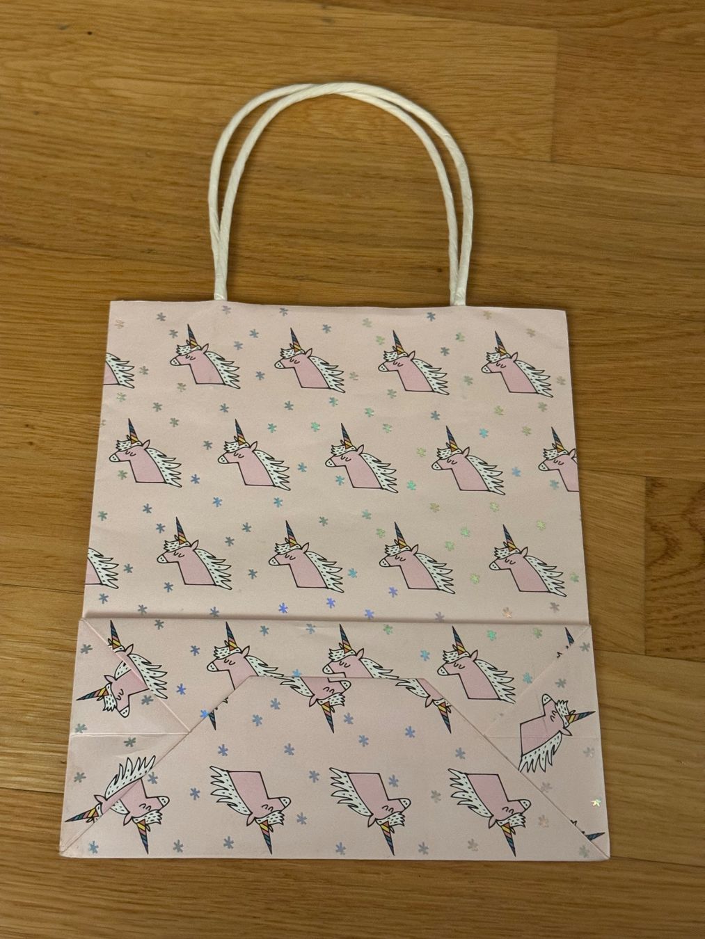 Borse & Zaini: Geschenktasche in rosa mit Einhorn Motiv – Nuovo (secondo la descrizione) da Zürich venduto da wtpooh 1