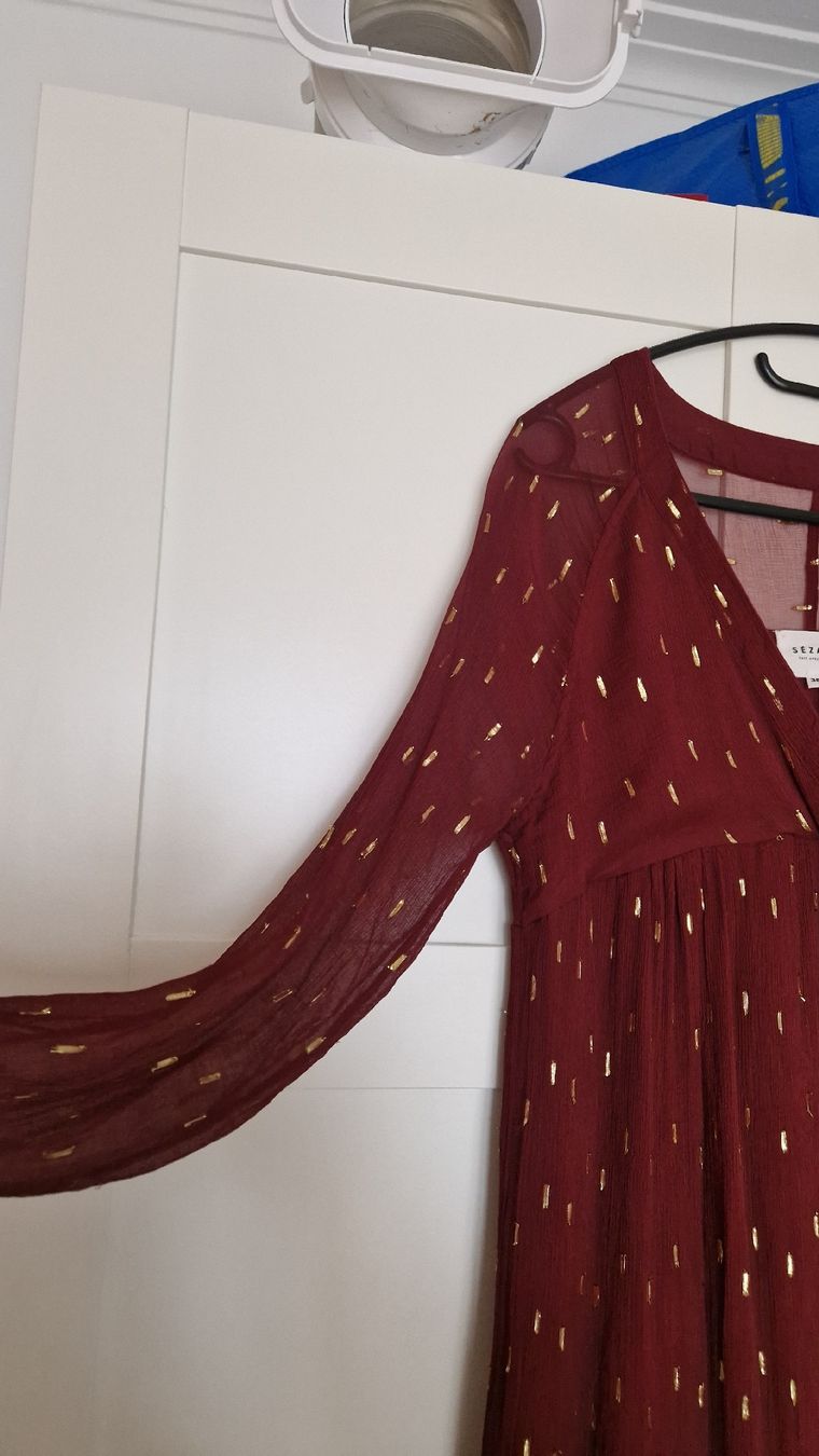 Sezane Kleider: Robe longue Suzanne taille 38 – Gebraucht aus Pully von Patriciaeve 2
