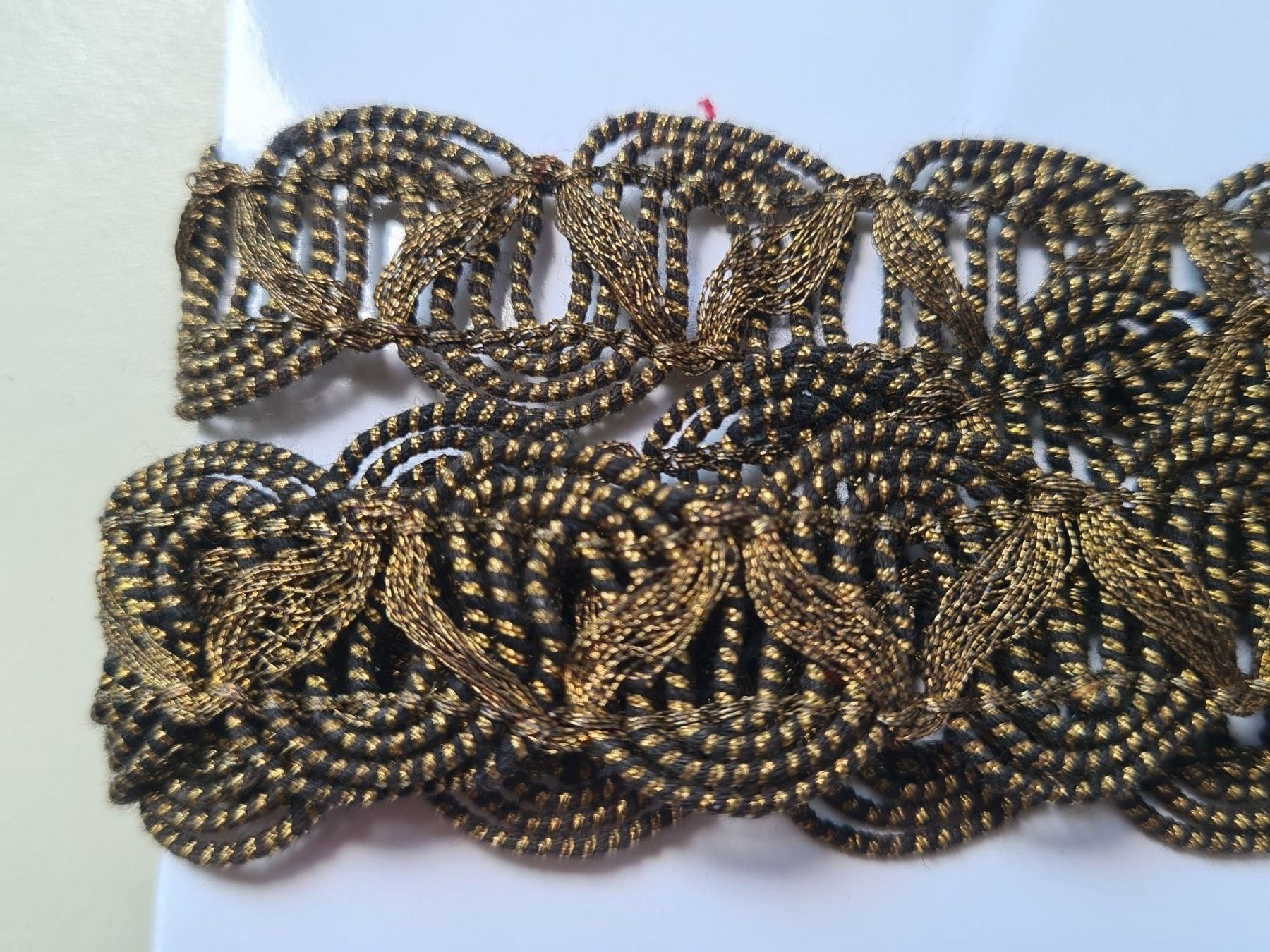 Tissus: Borte / Soutache 1Meter 18mm breit – D'occasion à Urdorf par sumrum 1