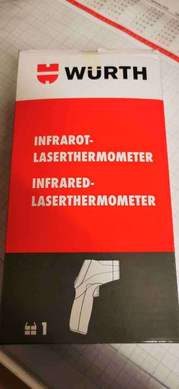 Altro per la casa: Infrarot Laserthermometer – Nuovo e nell'imballaggio originale da Dinhard venduto da nafnaf91