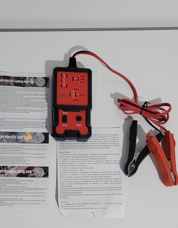 Neuer Auto Relais Tester KFZ Relais Prüfer 12V. (Neu und ...