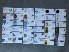 Nations Unies - schöne FDC Sammlung 36Stück