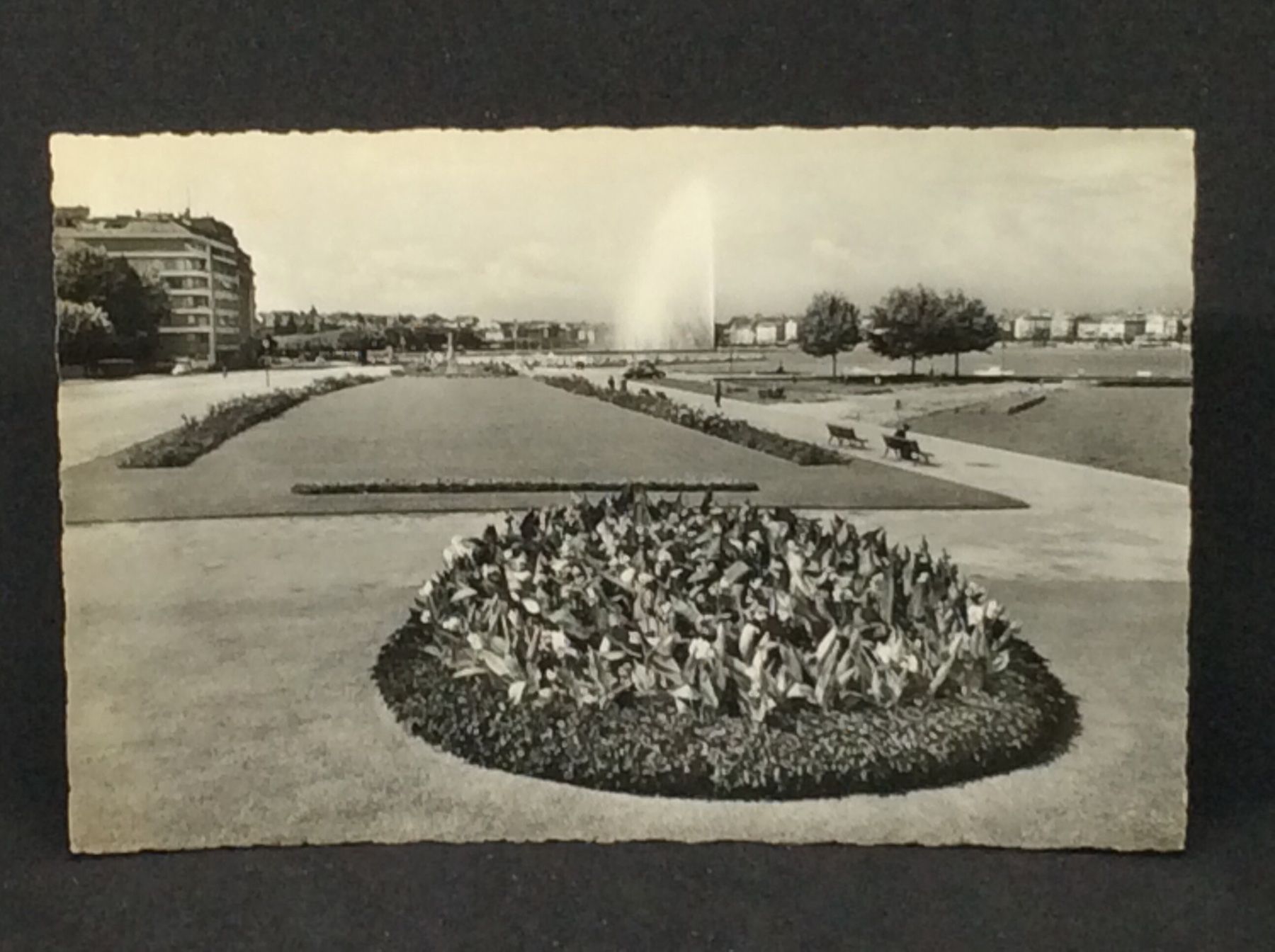 Ansichtskarten: Genève. Quai Gustave Ador – Gebraucht aus Widnau von Brusi9
