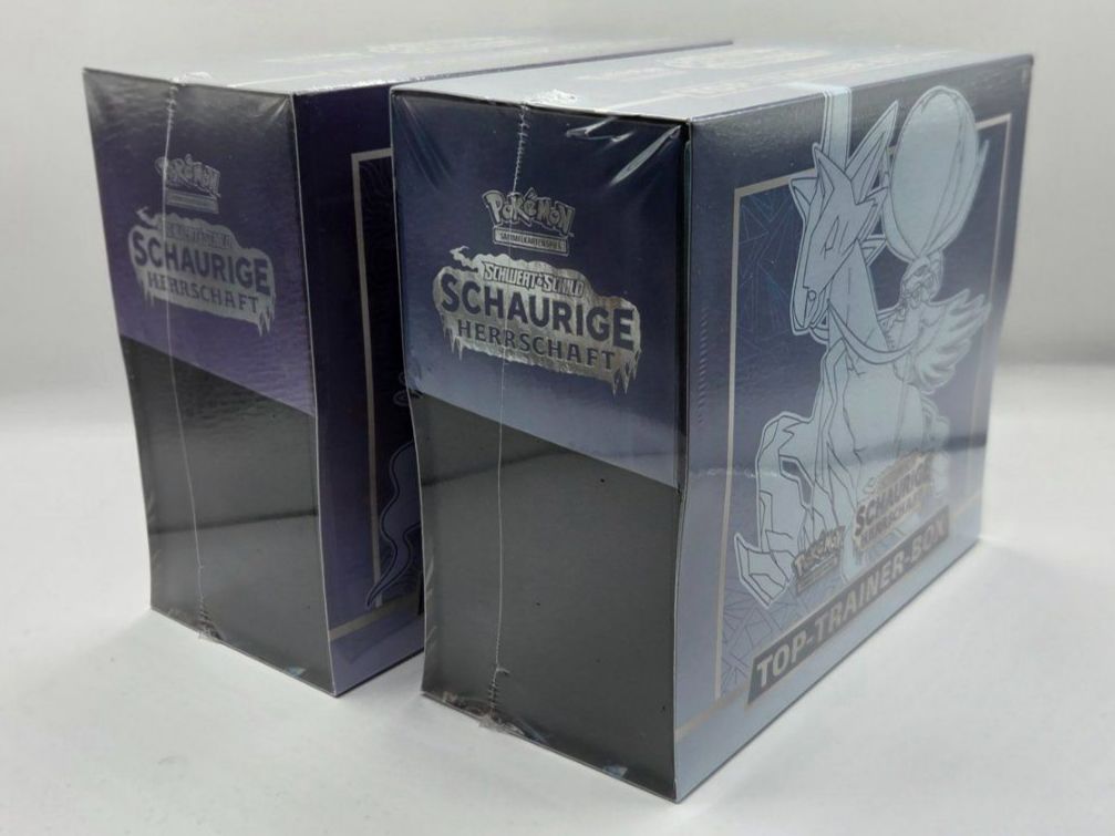 Pokémon Carte collezionabili: 2 x Schaurige Herrschaft Top Trainer Box ETB DE - SEALED – Nuovo e nell'imballaggio originale da Dietikon venduto da Valuecards